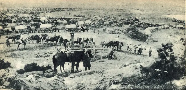 Illustration ur Världen i brand. En bokfilm över det stora kriget 1914-1918 (1935), sida 102