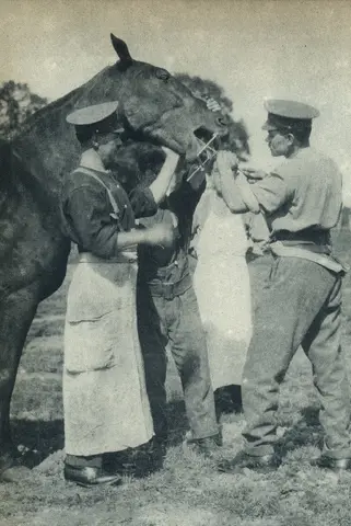 Illustration ur Världen i brand. En bokfilm över det stora kriget 1914-1918 (1935), sida 112