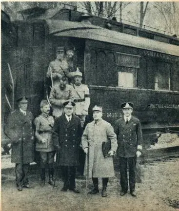 Illustration ur Världen i brand. En bokfilm över det stora kriget 1914-1918 (1935), sida 203