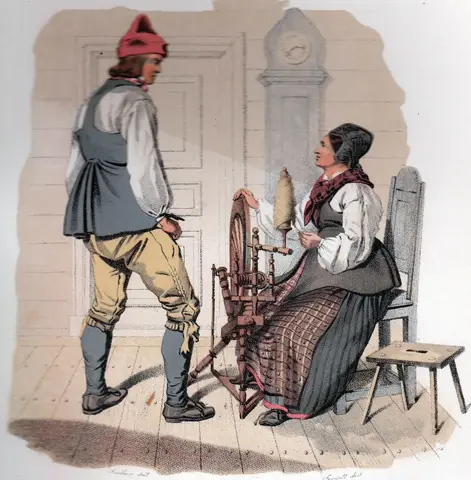 Illustration ur Ett år i Sverige (1864), sida 119