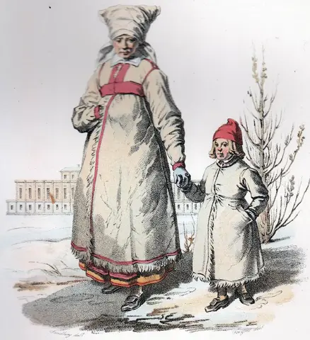 Illustration ur Ett år i Sverige (1864), sida 129