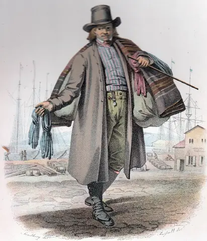 Illustration ur Ett år i Sverige (1864), sida 132