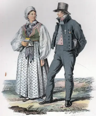 Illustration ur Ett år i Sverige (1864), sida 136
