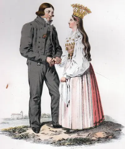 Illustration ur Ett år i Sverige (1864), sida 138