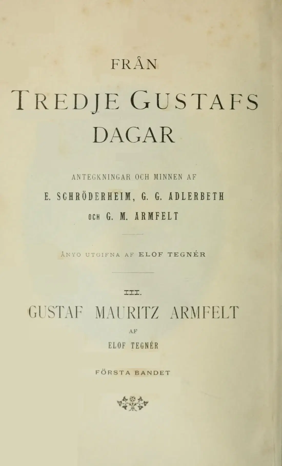 Originalsida iii