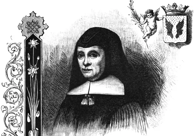 Illustration ur Märkvärdiga qvinnor (1891), sida 160