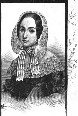 Illustration ur Märkvärdiga qvinnor (1891), sida 365