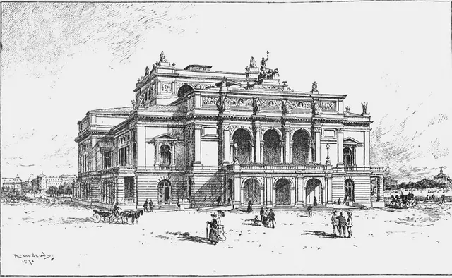 Illustration ur Gustaf III:s operahus (1891), sida 143