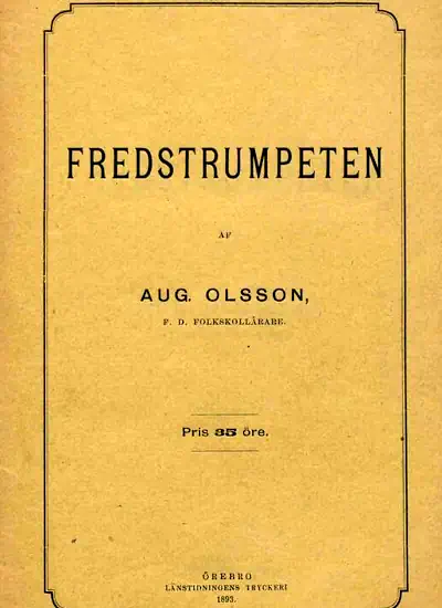 Fredstrumpeten omslag