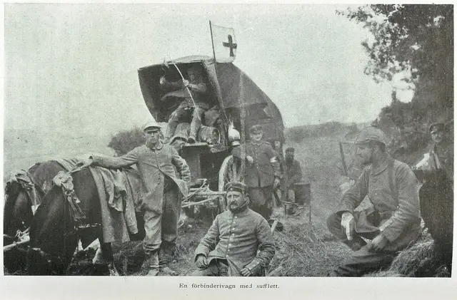 Illustration ur Från fronten i väster september-november 1914 (1915), sida 239