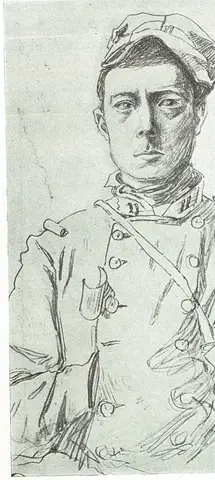 Illustration ur Från fronten i väster september-november 1914 (1915), sida 320