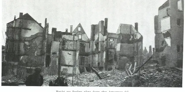 Illustration ur Från fronten i väster september-november 1914 (1915), sida 427