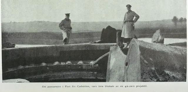 Illustration ur Från fronten i väster september-november 1914 (1915), sida 490
