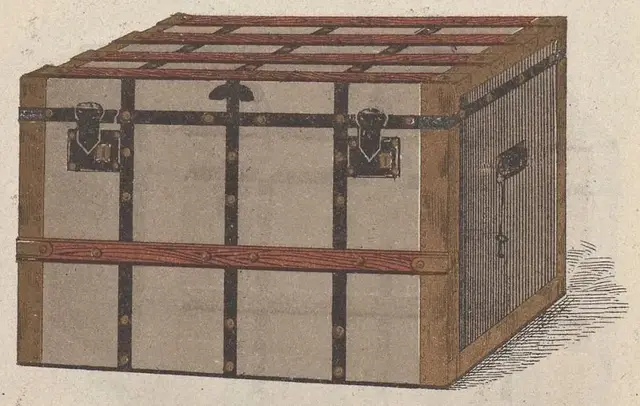 Illustration ur John A. Gahms reseffekt-fabrik. Priskurant (1899), sida 8