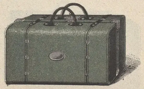 Illustration ur John A. Gahms reseffekt-fabrik. Priskurant (1899), sida 16