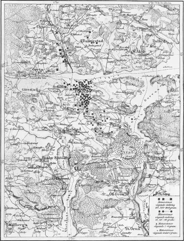 Illustration ur Meteorstensfallet vid Hessle (1869), sida 15