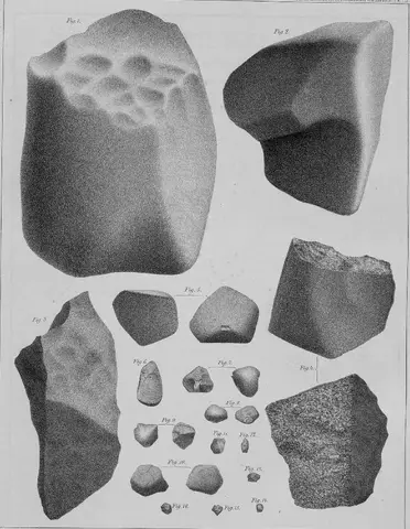 Illustration ur Meteorstensfallet vid Hessle (1869), sida 17