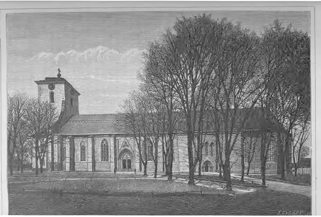 Illustration ur Sveriges medeltid (1877), sida 201