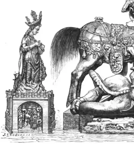 Illustration ur Sveriges medeltid (1877), sida 368
