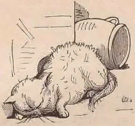 Illustration ur Humoristiska bilder (1881), sida 23