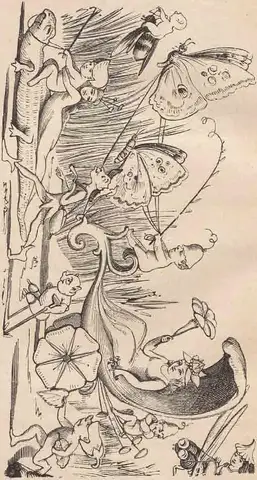 Illustration ur Humoristiska bilder (1881), sida 46