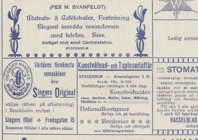 Illustration ur Hvar 8 dag – Årg. 1 (1899/1900), Illustrerat Magasin (1900), sida 278