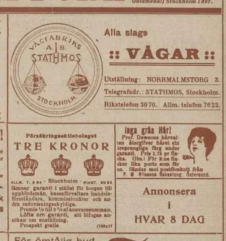 Illustration ur Hvar 8 dag – Årg. 2 (1900/1901) (1901), sida 996