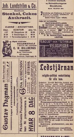 Illustration ur Hvar 8 dag – Årg. 3 (1901/1902), Illustrerat Magasin (1902), sida 55