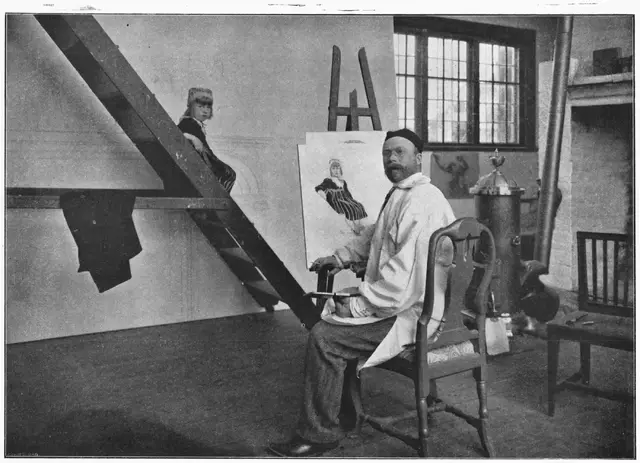 Illustration ur Hvar 8 dag – Årg. 4 (1902/1903) (1903), sida 574