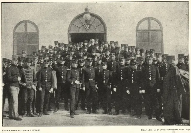 Illustration ur Hvar 8 dag – Årg. 4 (1902/1903) (1903), sida 585