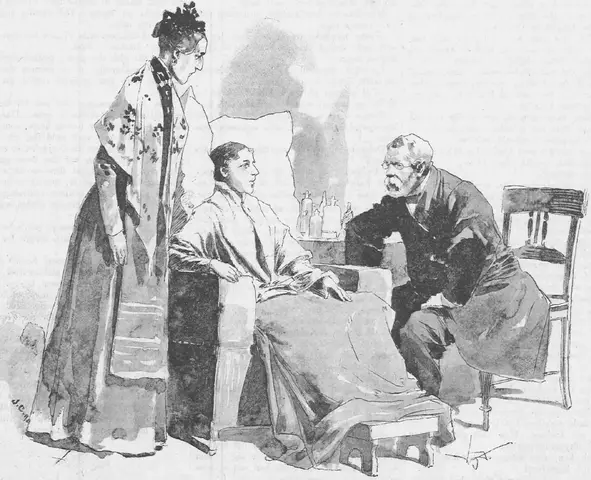 Illustration ur Idun: 1892 (1892), sida 419