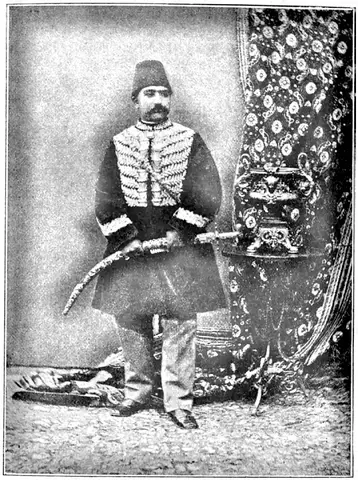 Illustration ur Konung Oscar's Beskickning till Schahen af Persien år 1890 (1891), sida 201