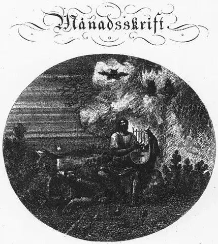 Illustration ur Carl XIV Johan - Carl XV och deras tid 1810-1872. En bokfilm (1942), sida 16