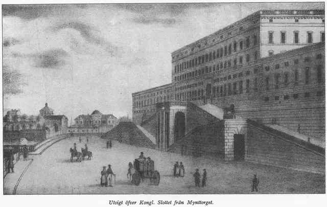 Illustration ur Carl XIV Johan - Carl XV och deras tid 1810-1872. En bokfilm (1942), sida 26