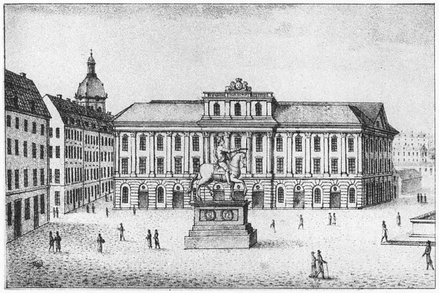Illustration ur Carl XIV Johan - Carl XV och deras tid 1810-1872. En bokfilm (1942), sida 38