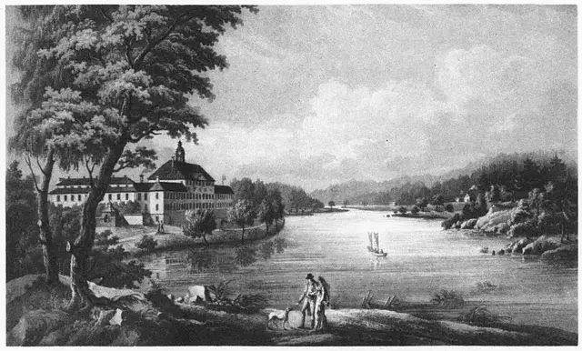 Illustration ur Carl XIV Johan - Carl XV och deras tid 1810-1872. En bokfilm (1942), sida 42
