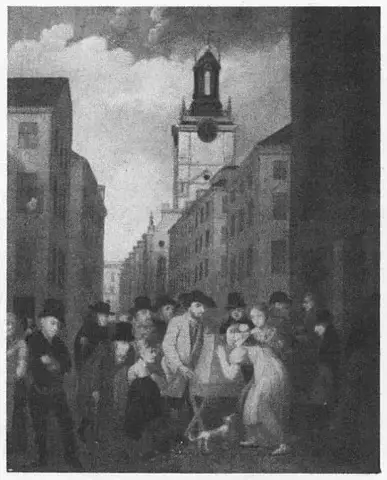 Illustration ur Carl XIV Johan - Carl XV och deras tid 1810-1872. En bokfilm (1942), sida 50