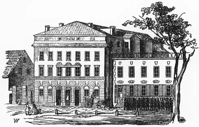 Illustration ur Carl XIV Johan - Carl XV och deras tid 1810-1872. En bokfilm (1942), sida 217