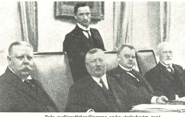 Illustration ur Gustaf V och hans tid. En bokfilm. 1919-1927 (1938), sida 340