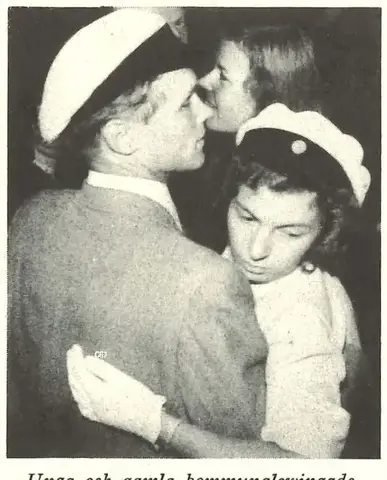 Illustration ur Gustaf V och hans tid. En bokfilm. 1938-1947 (1947), sida 328
