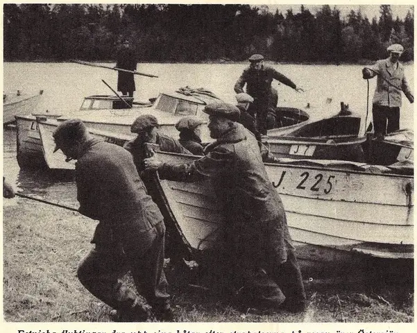 Illustration ur Gustaf V och hans tid. En bokfilm. 1938-1947 (1947), sida 334