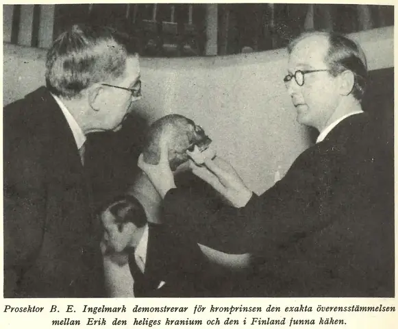 Illustration ur Gustaf V och hans tid. En bokfilm. 1938-1947 (1947), sida 412