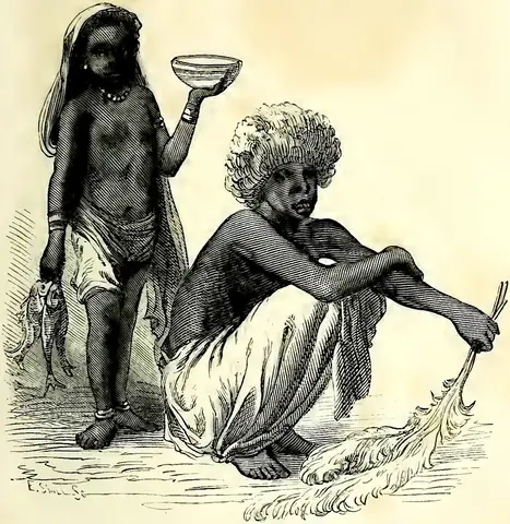 Illustration ur En målares anteckningar. Utdrag ur dagböcker och bref. Del 2. Indien (1872), sida 21