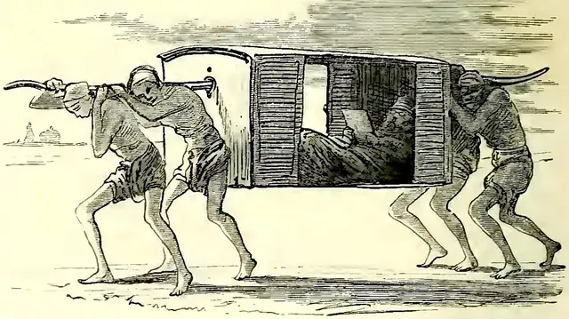 Illustration ur En målares anteckningar. Utdrag ur dagböcker och bref. Del 2. Indien (1872), sida 44