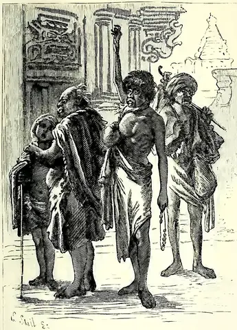 Illustration ur En målares anteckningar. Utdrag ur dagböcker och bref. Del 2. Indien (1872), sida 119