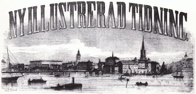 Illustration ur Oscar II och hans tid. En bokfilm (1936), sida 13