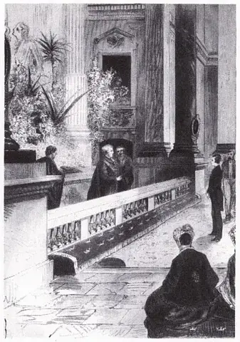 Illustration ur Oscar II och hans tid. En bokfilm (1936), sida 43