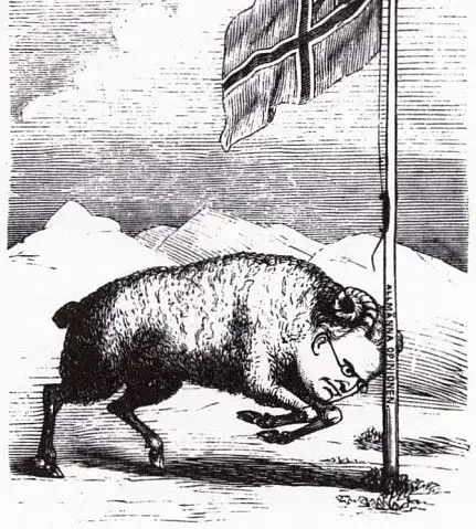 Illustration ur Oscar II och hans tid. En bokfilm (1936), sida 97