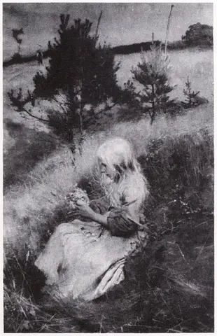 Illustration ur Oscar II och hans tid. En bokfilm (1936), sida 195