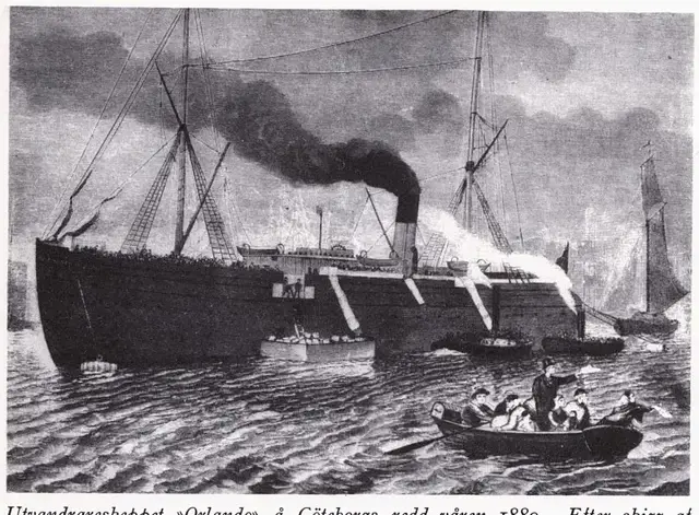 Illustration ur Oscar II och hans tid. En bokfilm (1936), sida 207